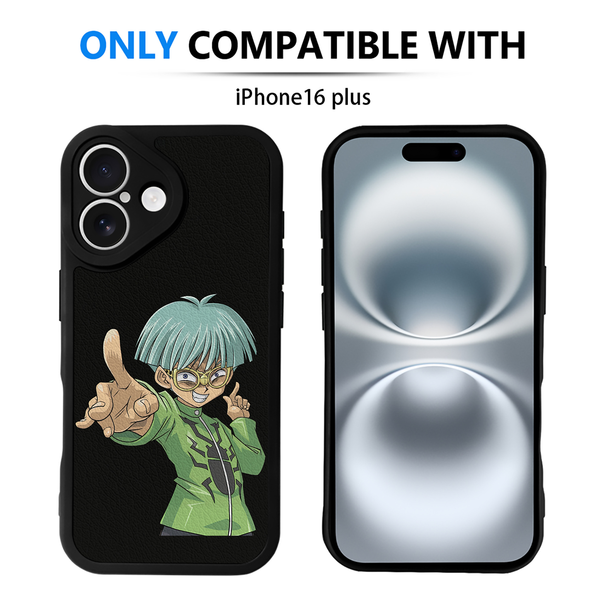 遊☆戯☆王 Yu-Gi-Oh! 【iPhone 16シリーズ対応】シリコンスマホケース（レザー調） 材質：シリコン